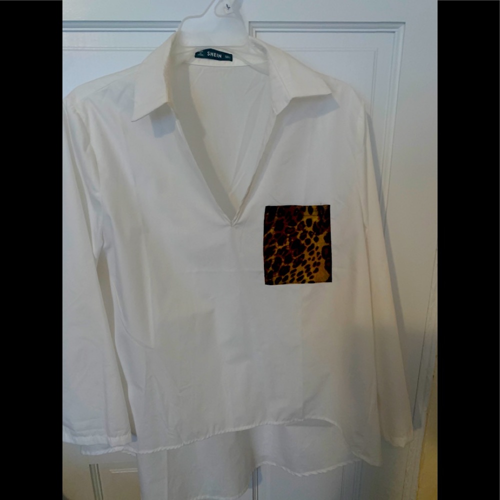 Cheetah print pocket